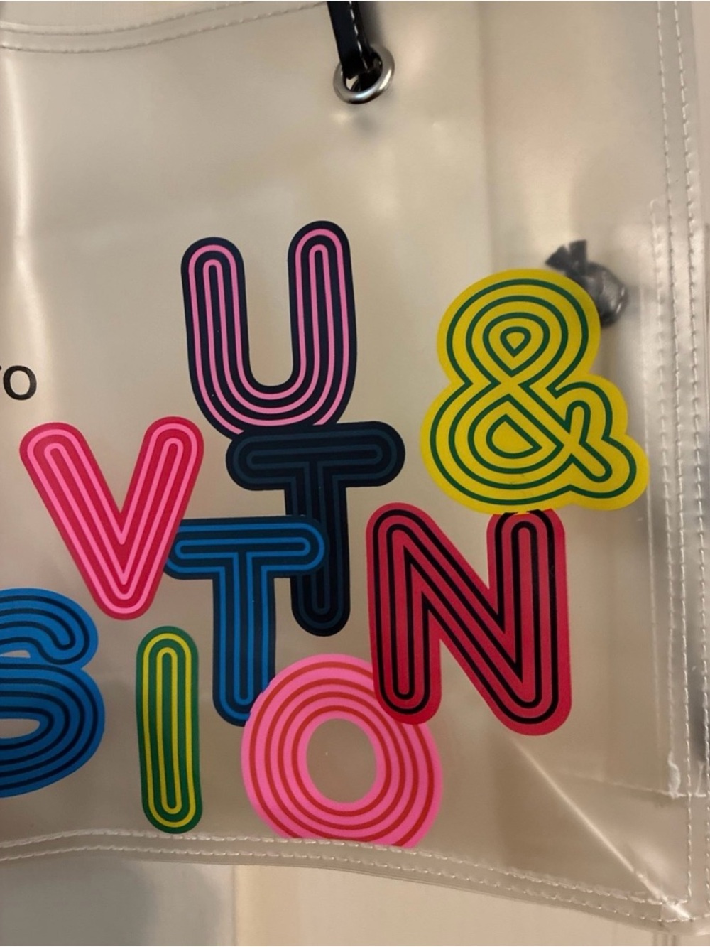 Clear Tote Bag New View 4
